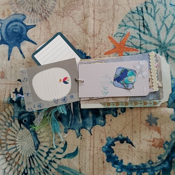 π2xHPπ"Make Today Count" Personal Shabby Chic Flip Journal - Picture 10 of 16